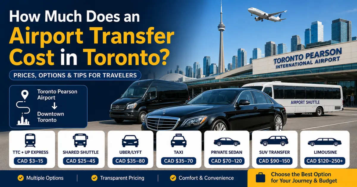Airport Transfer Cost in Toronto